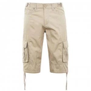 Image of Firetrap Cargo Shorts Mens - Stone