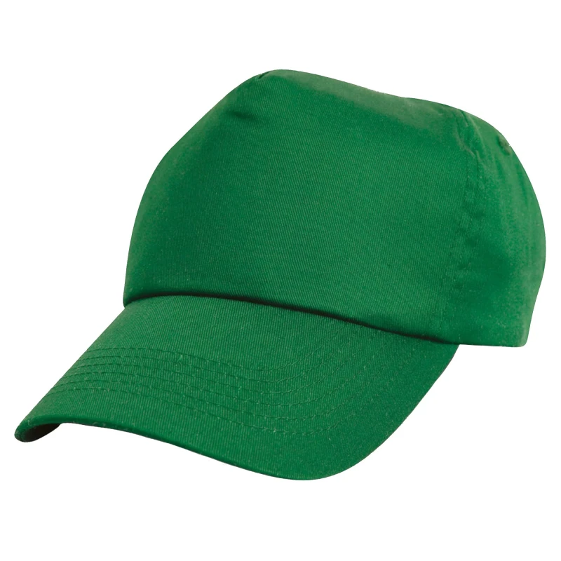 Image of Result Plain Basebll Cap in Green Green Unisex One Size