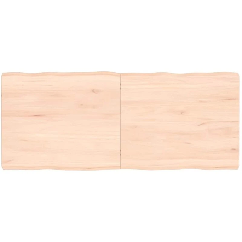 Image of VIDAXL Vidaxl - Table Top 120x50x(2-6) cm Untreated Solid Wood Live Edge 8720845816148