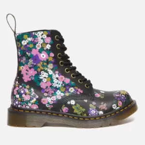 Image of Dr. Martens Womens 1460 Pascal Leather 8-Eye Boots - UK 8