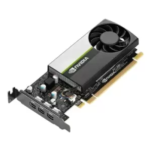Image of Dell NVIDIA T400, 4GB GDDR6, low profile, PCIe 3.0x16, 3 mDP Graphics Card
