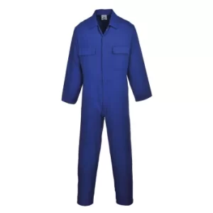 Image of Portwest S999 Euro Work Boilersuit Royal Blue Extra Large 31"