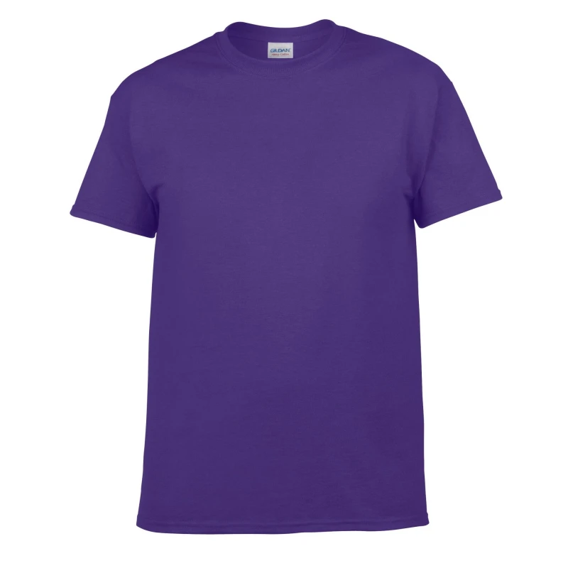 Image of Gildan Mens Heavy Cotton T-Shirt in Lilac Size: Medium Lilac Male M