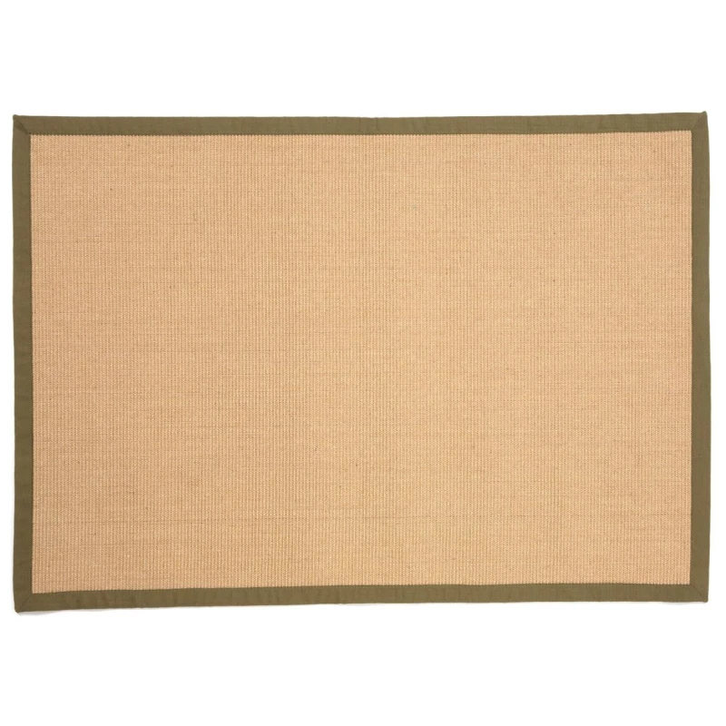 Image of Esselle Home Swinton Sisal Jute Boucle 160x230cm Green Rug