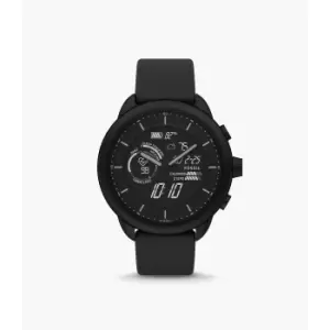 Image of Fossil Gen 6 Wellness Edition Hybrid Smartwatch Silicone - Black