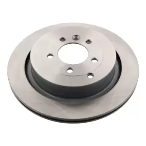 Image of Brake Disc 43845 by Febi Bilstein Rear Axle