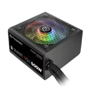 Image of Thermaltake Smart RGB power supply unit 500 W 20+4 pin ATX ATX Black