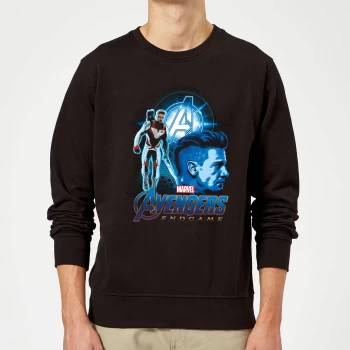 Image of Avengers: Endgame Hawkeye Suit Sweatshirt - Black - L