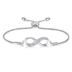 Image of Eternal Love Silver Plated Bangle Friends