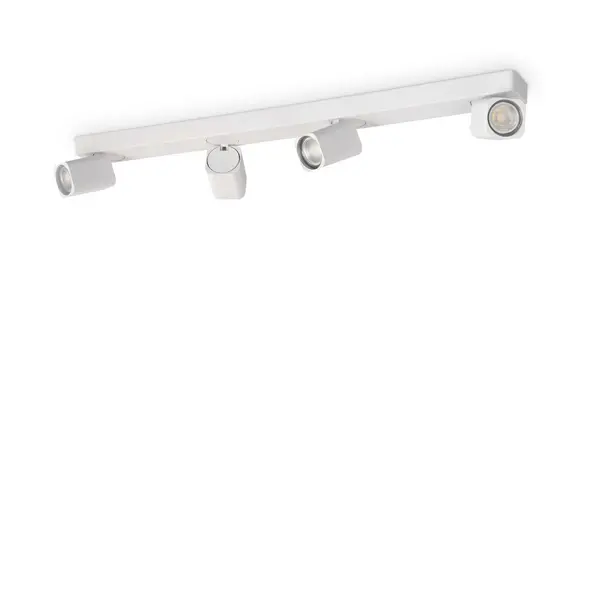Image of Rudy 4 Light Ceiling Spotlight Bar White