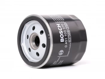 Image of Bosch Oil Filter SAAB,OPEL,CHEVROLET 0 451 103 370 55352643,92142009,93156300 93156954,93178952,93179720,93745067,94797406,95509857,96352845,96395221