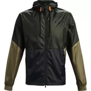 Image of Under Armour Legacy Wind Breaker Jacket Mens - Green