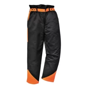 Image of Portwest CH11 Chainsaw Trousers Black Medium 31"