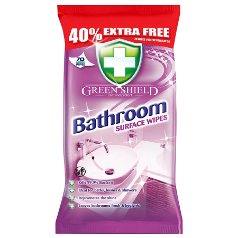 Image of Green Shield Bathroom Wipes - 70 pcs 70-315657