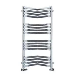 Image of Terma Incorner 546W Chrome Effect Towel Warmer (H)1005mm (W)350mm