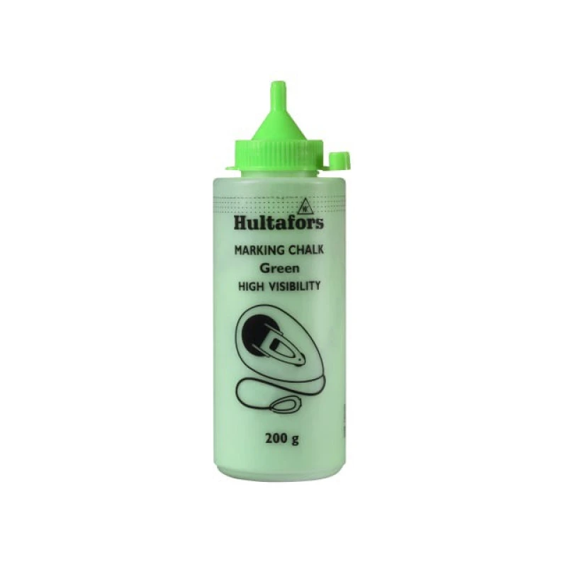 Image of RHINOBUILD Hultafors Chalk Line Chalk High-vis Green 200g