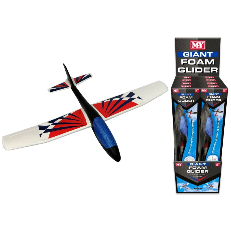 Image of MY Giant Foam Aeroplane Glider Multi