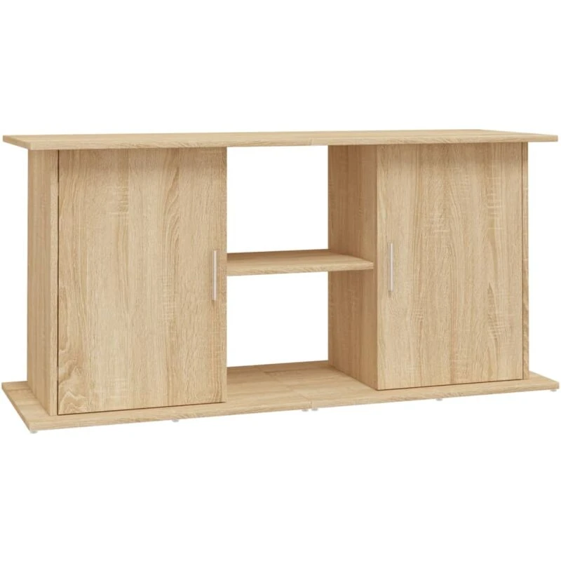 Image of VIDAXL Vidaxl - Aquarium Stand Sonoma Oak 121x41x58cm Engineered Wood 8720845418205