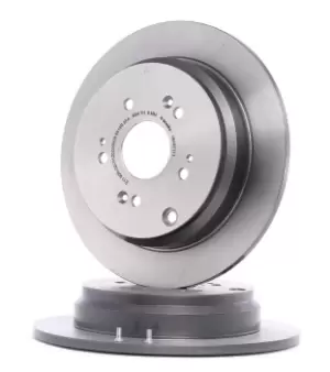 Image of PAIR PAINTED BREMBO BRAKE DISCS 08.A871.11