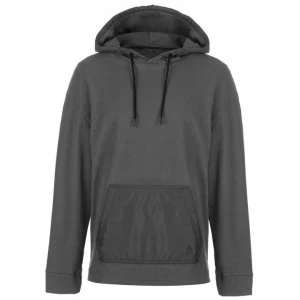 Image of Reebok Micro Fleece Hoodie Mens - Ash Grey