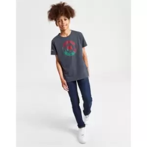 Image of Kukri Ulster Tech T-Shirt Senior - Kukri Navy/Teal