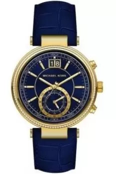 Image of Ladies Michael Kors Sawyer Chronograph Watch MK2425