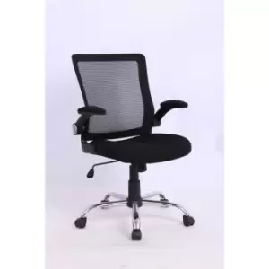 Image of Breathable Mesh Back Adjustable Office Desk Chair - Violet