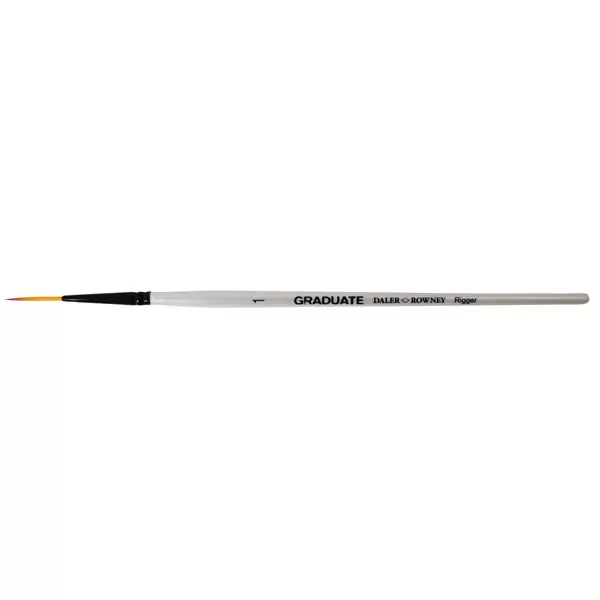Image of Daler Rowney Graduate Brush Dark Tip Synthetic Rigger 2