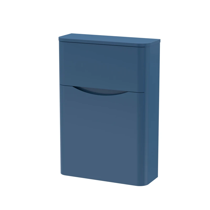 Image of Balterley Floor Standing WC Unit Satin Blue 550mm Blue