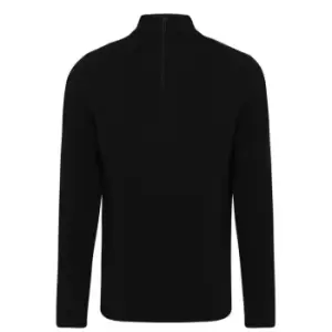 Image of Callaway Tour Authentic Cashmere Quarter Zip Jumper Mens - Black
