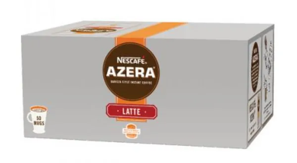 Image of Nescafe Azera Latte Barista Style Coffee 50 Sachets
