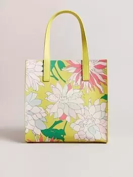 Image of Ted Baker FLOWCON Floral Printed Small Icon, Yellow, Women