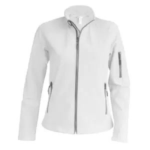 Image of Kariban Womens/Ladies Soft Shell Jacket (XXL) (White)