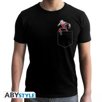 Image of Marvel - Ant-Man Pocket Mens Medium T-Shirt - Black