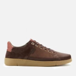 Image of Barbour Mens Bilby Nubuck Trainers - Brown - UK 7