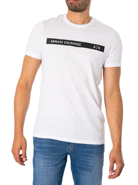 Image of Logo Stripe T-Shirt
