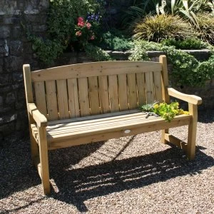 Image of Charles Bentley FSC Timber Cotswold Bench 5ft Wooden