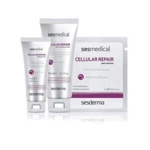 Image of Sesderma Cellular Repair Personal Facial Peel Program + Peeling Wipes + Cream