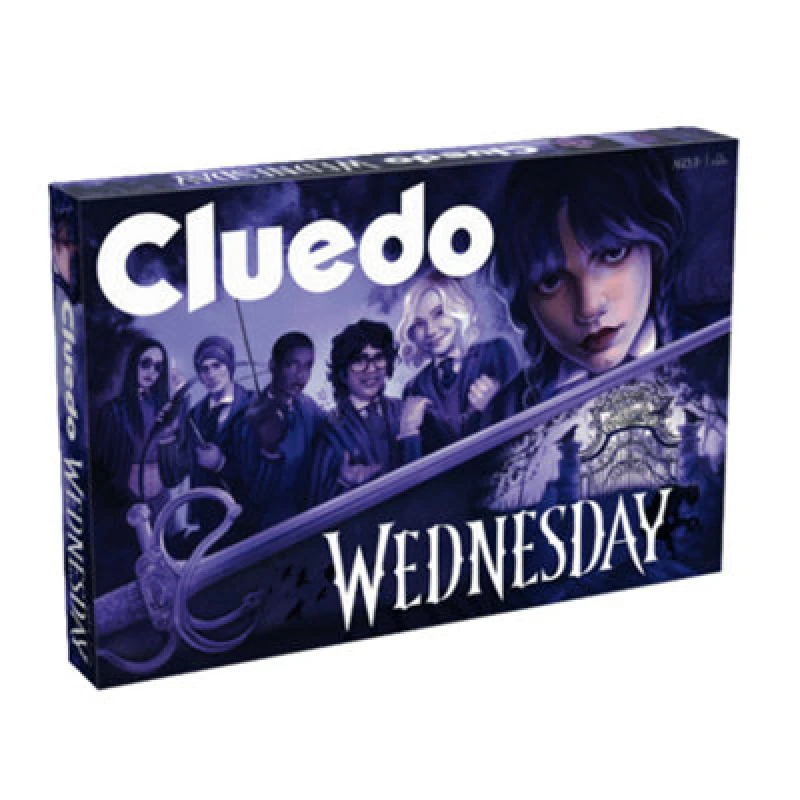 Image of Cluedo Cluedo Wednesday Board Game - Cluedo Male RN30301