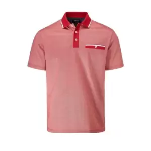 Image of Farah Golf Polo Shirt - Red
