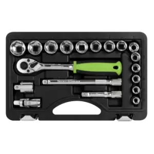 Image of Socket Set19 Piece 3/8"SQ. Drive Metric