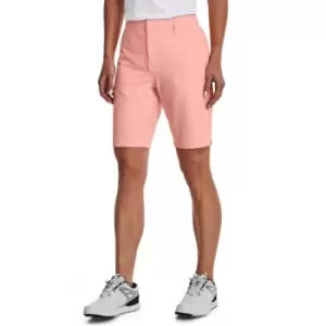 Image of Under Armour 2022 Womens Links Short Pink Sands Shorts US10