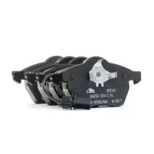 Image of ATE Brake pad set incl. wear warning contact 13.0460-7143.2 Brake pads,Brake pad set, disc brake VW,FORD,SEAT,SHARAN (7M8, 7M9, 7M6),GALAXY (WGR)
