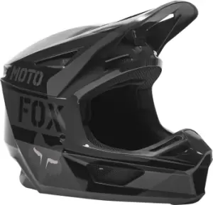 Image of FOX V2 Nobyl Black Motocross Helmet, Size 2XL, black, Size 2XL