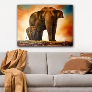 Image of 619549385_70100 Multicolor Decorative Canvas Painting