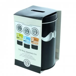 Image of The Real Shaving Co Real Shaving Company Shave Set - Tin Set