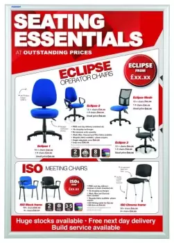 Image of Aluminium Snap Frames Outdoor A1 624x871x12mm