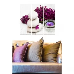 Image of MDF286884149 Multicolor Decorative MDF Painting (3 Pieces)