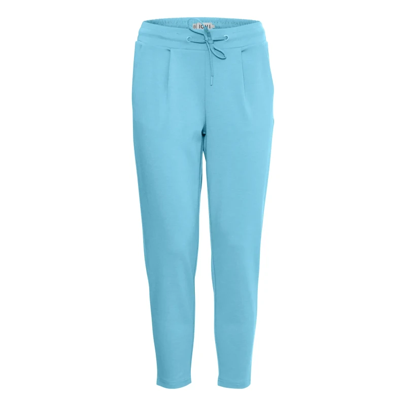 Image of Ichi Womens crop Trousers Ichi Kate Bleu Female S 20104757-154421