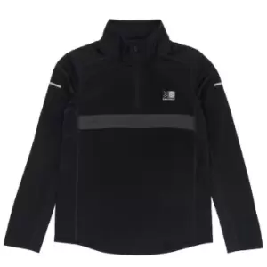 Image of Karrimor Long Sleeve Zip Top Junior Boys - Black